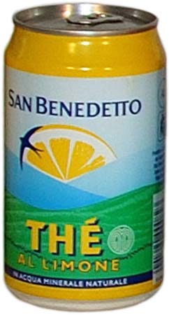 San Benedetto thè al limone barattolo